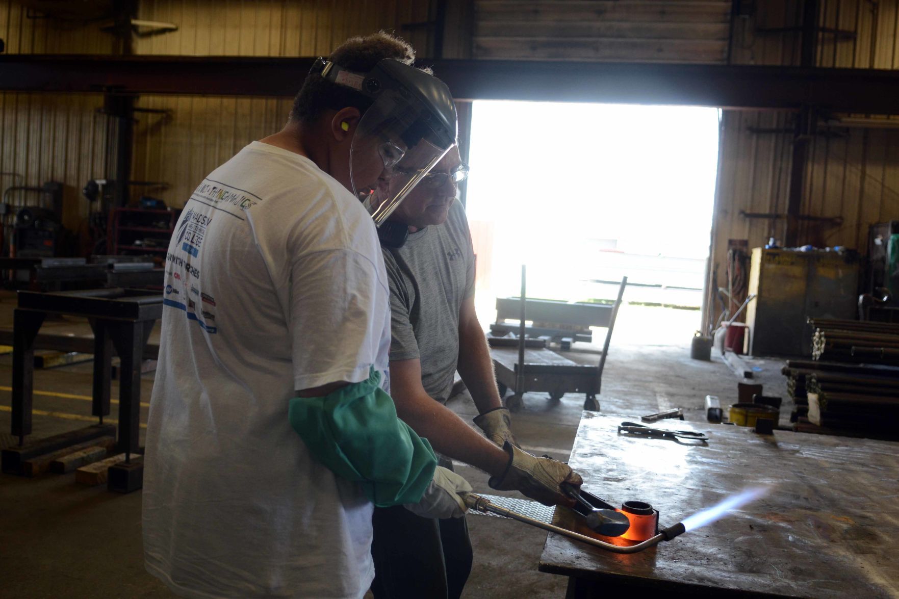 'Fun with Torches' welding camp tours McFarlane Manufacturing